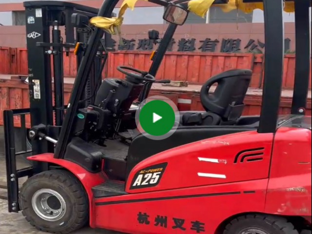 Hangzhou forklift delivery