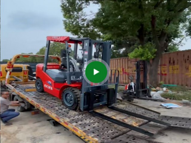 heli forklift delivery